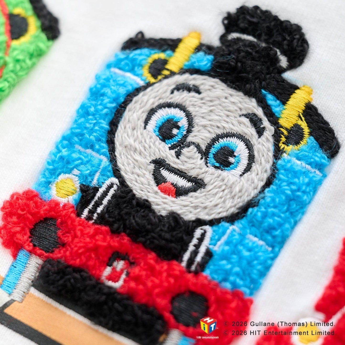 きかんしゃトーマス（托馬斯和朋友們） 刺繡短袖T恤