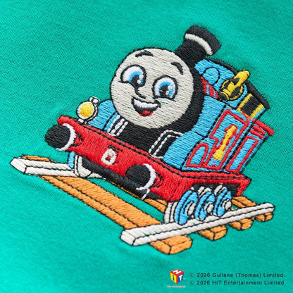 きかんしゃトーマス（托馬斯和朋友們） 刺繡短袖T恤