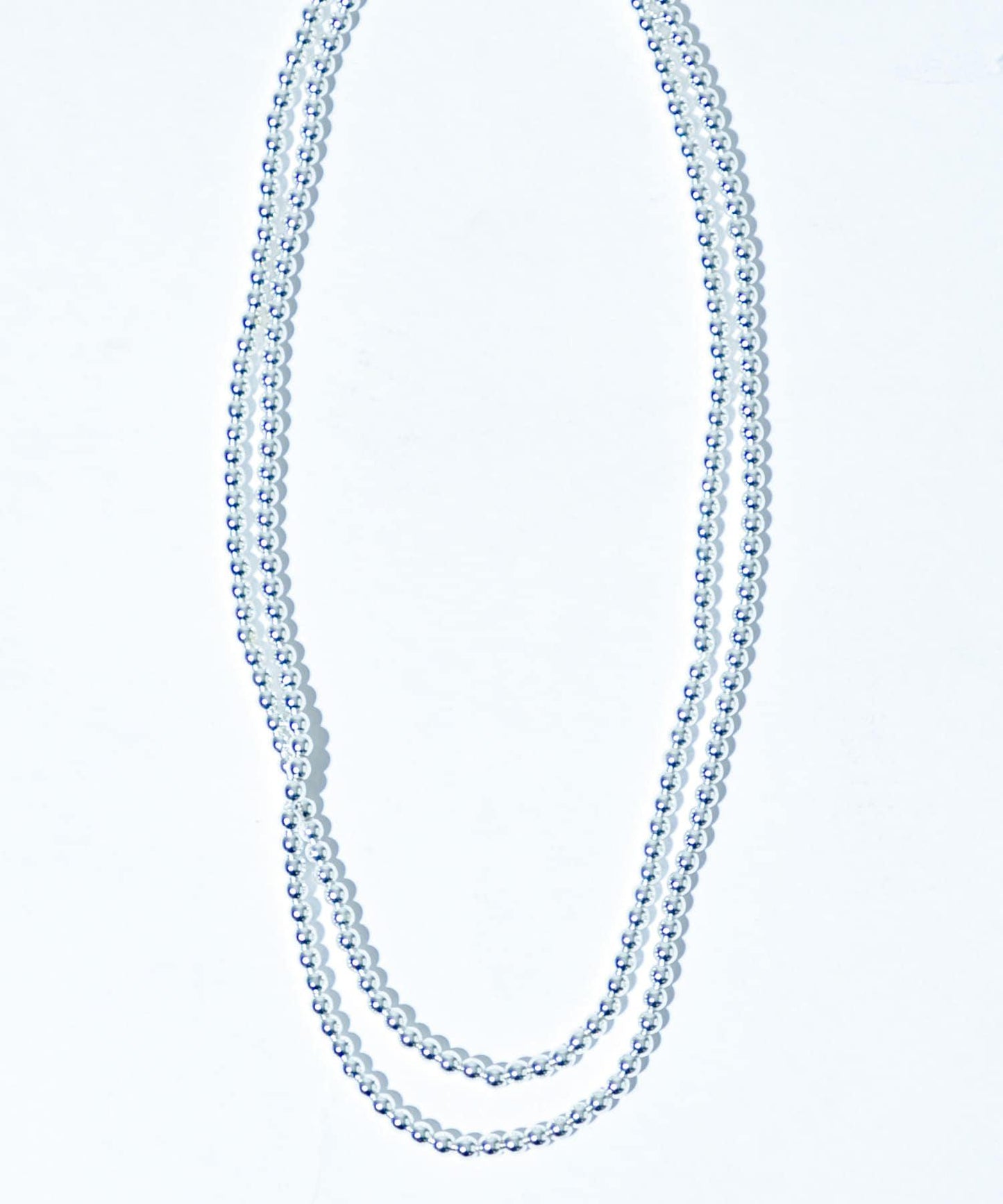 decor『デコール』 HEMATITE 4MMBALL NECKLACE 項鍊