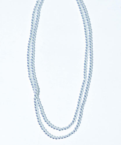 decor『デコール』 HEMATITE 4MMBALL NECKLACE 項鍊