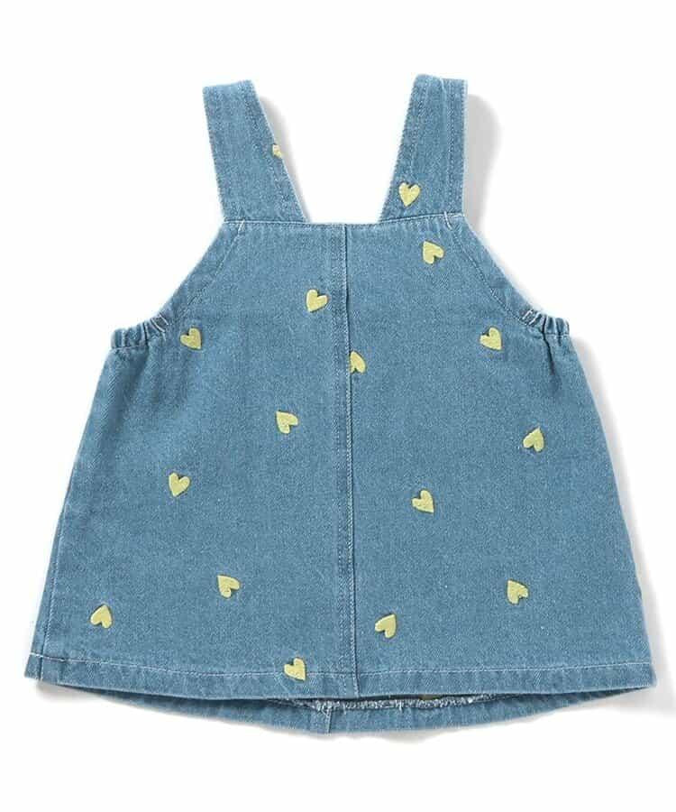 Bpop 全面刺繡圖案 揹帶裙