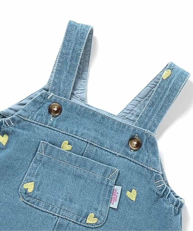 Bpop 全面刺繡圖案 揹帶裙