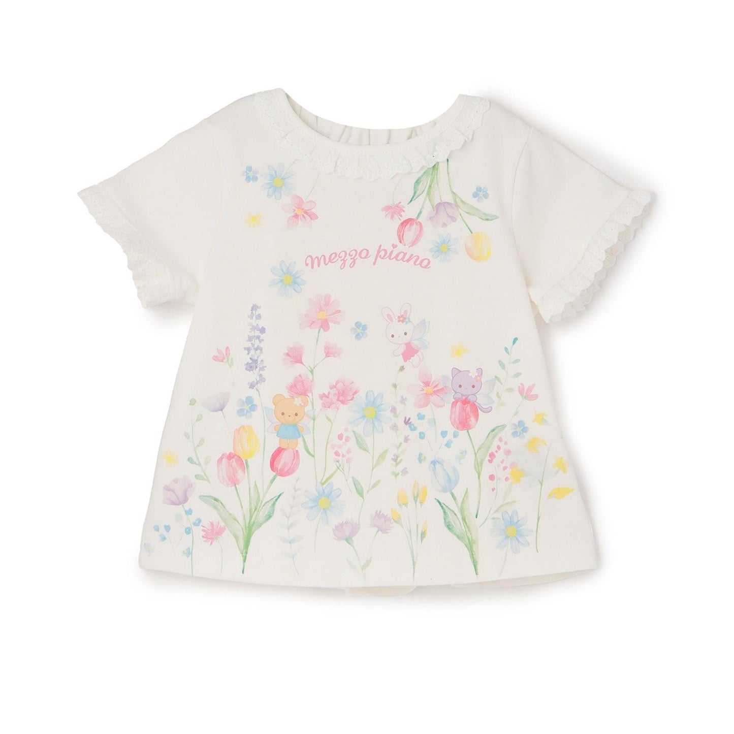 童話動物印花 短袖T恤