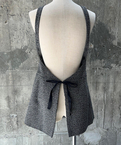 Tweedy 露背設計 上衣 halter bustier