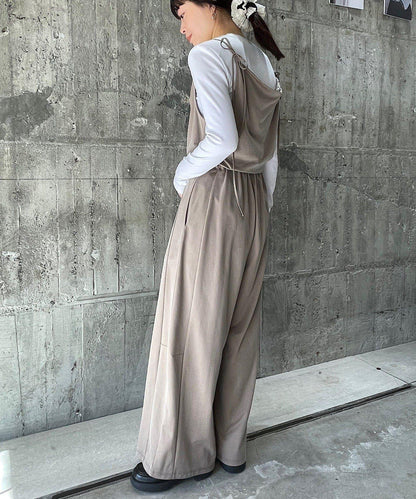 Cupro jersey wide pants 褲子