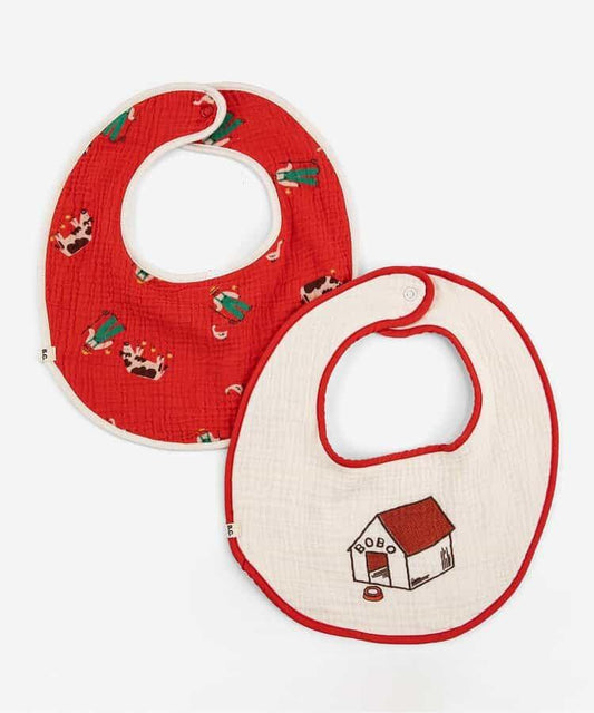 Adventure Farm bib 2P 嬰兒圍兜