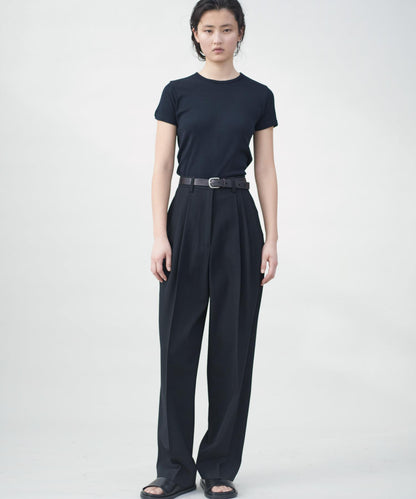 new basic HIGH TWIST WOOL PANTS 高捻羊毛 褲子