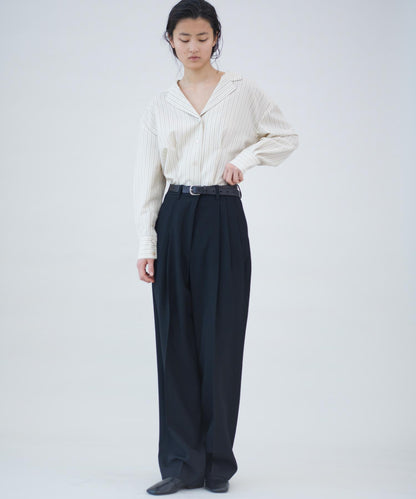new basic HIGH TWIST WOOL PANTS 高捻羊毛 褲子