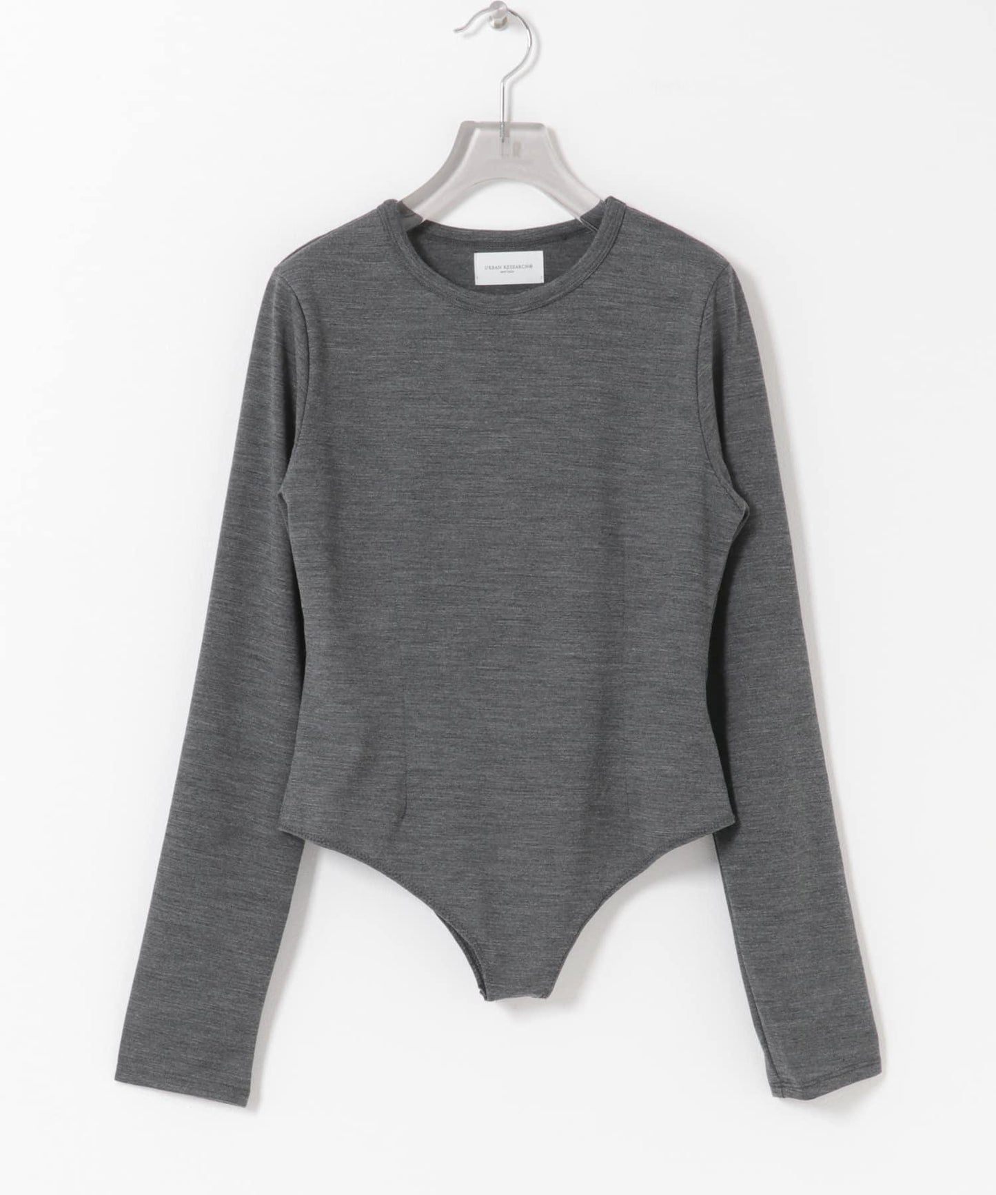 new basic WASHABLE WOOL CONTOUR TOP 上衣