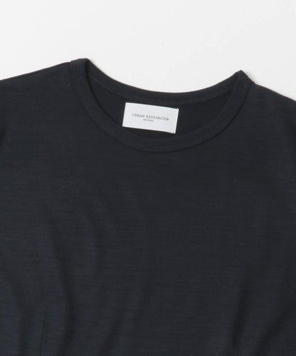 new basic WASHABLE WOOL CONTOUR TOP 上衣