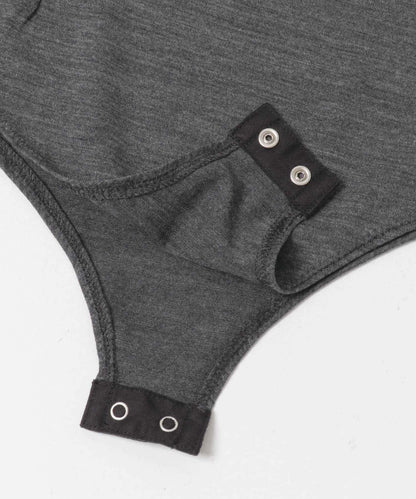 new basic WASHABLE WOOL CONTOUR TOP 上衣