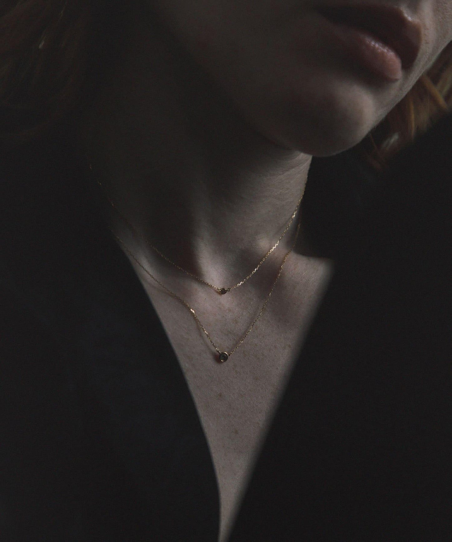 decor『デコール』 18K Dia Necklace 0.05ct 項鍊