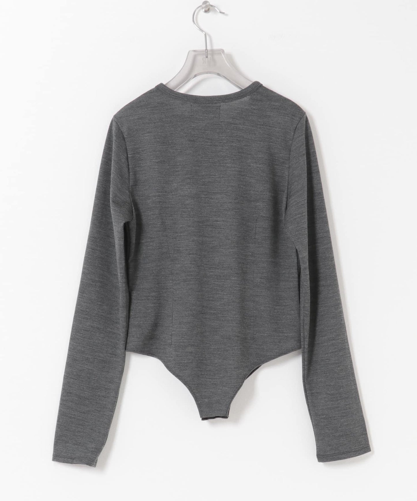 new basic WASHABLE WOOL CONTOUR TOP 上衣
