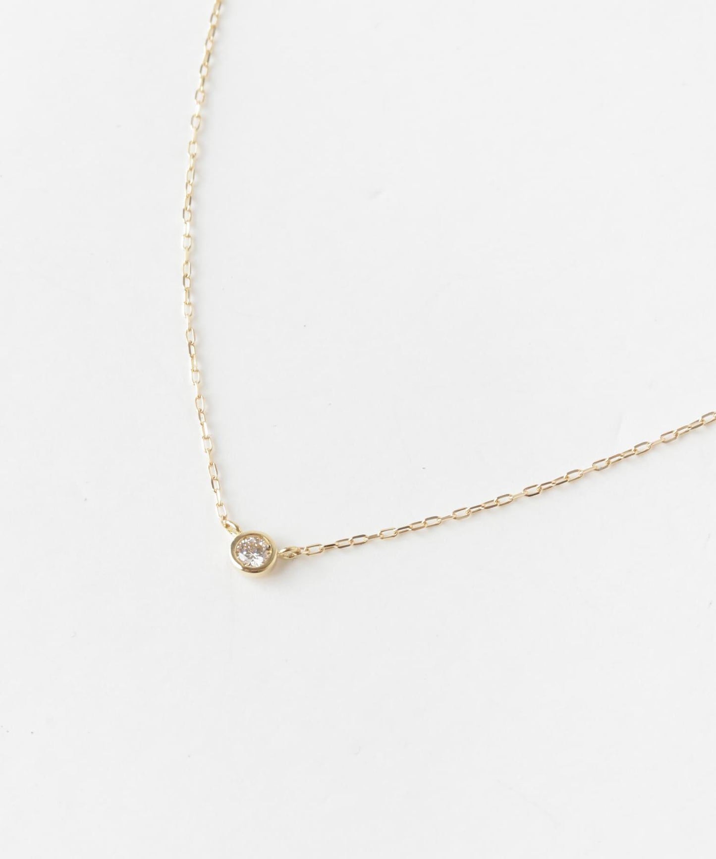 decor『デコール』 18K Dia Necklace 0.05ct 項鍊