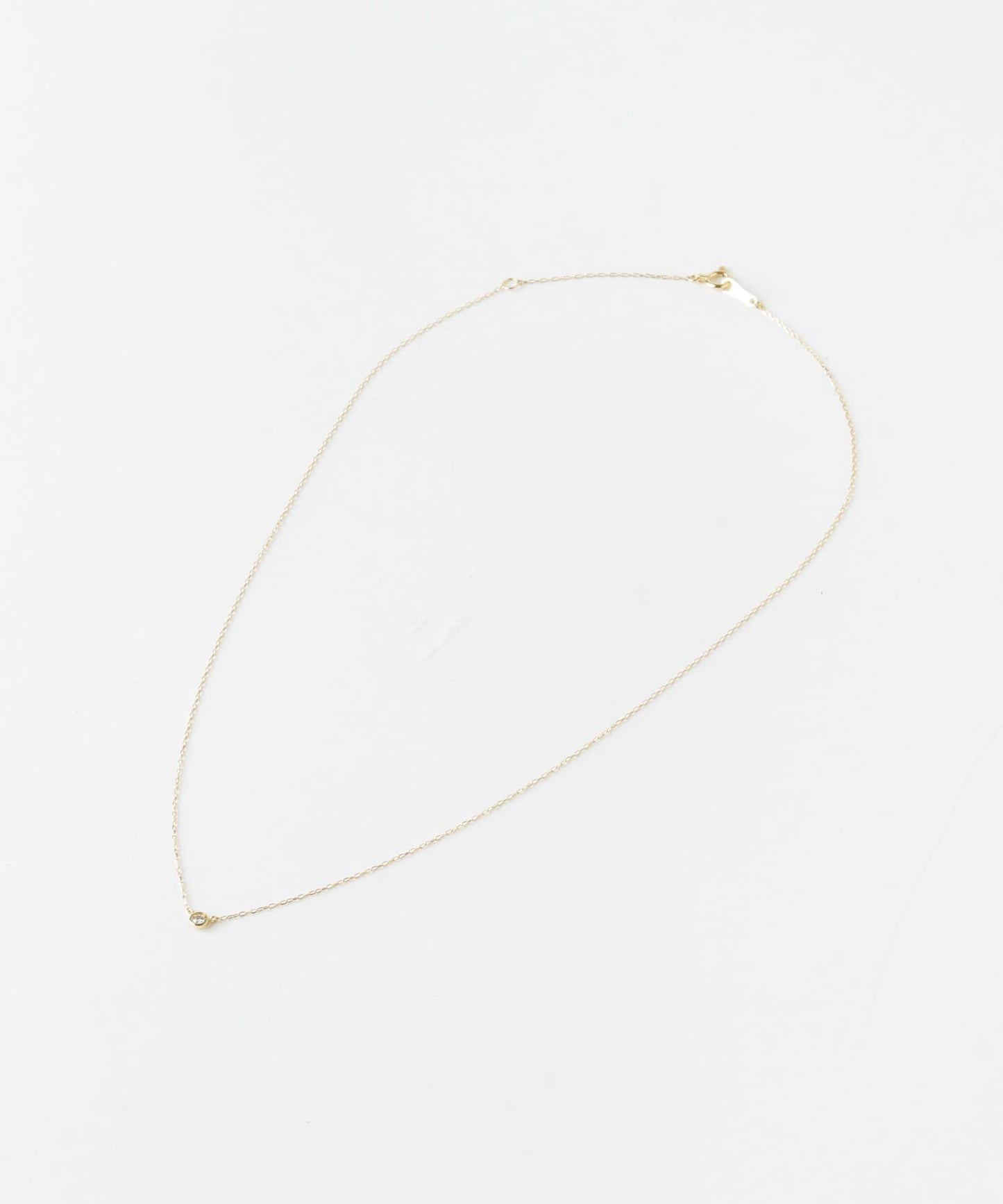 decor『デコール』 18K Dia Necklace 0.05ct 項鍊