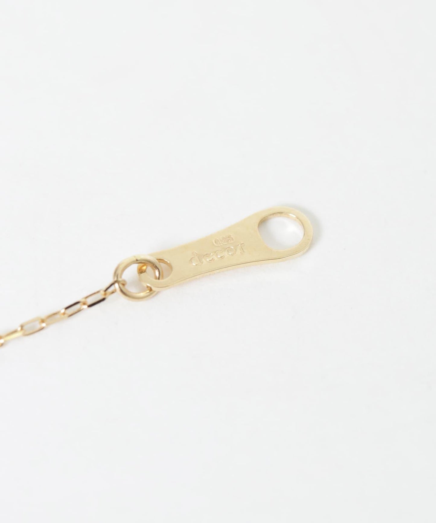 decor『デコール』 18K Dia Necklace 0.05ct 項鍊