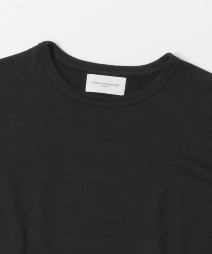 new basic WASHABLE WOOL CONTOUR TOP 上衣