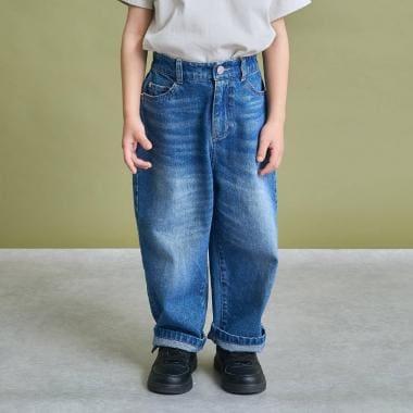 ともデニ 直筒牛仔褲