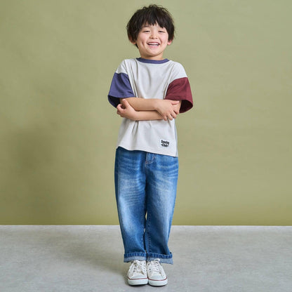 ともデニ 直筒牛仔褲