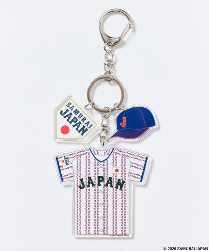 SAMURAI JAPAN（侍ジャパン） FREAK’S STORE 聯名 TRIPLE CHARM 吊飾