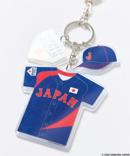 SAMURAI JAPAN（侍ジャパン） FREAK’S STORE 聯名 TRIPLE CHARM 吊飾