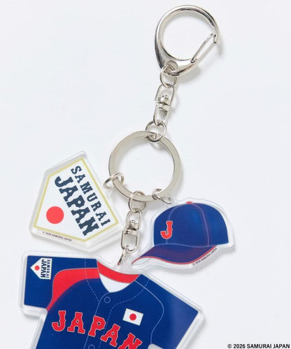 SAMURAI JAPAN（侍ジャパン） FREAK’S STORE 聯名 TRIPLE CHARM 吊飾
