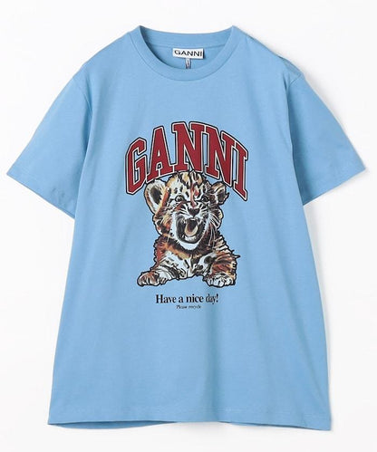 Basic Jersey Tiger Relaxed T-shirt / T4007 T恤