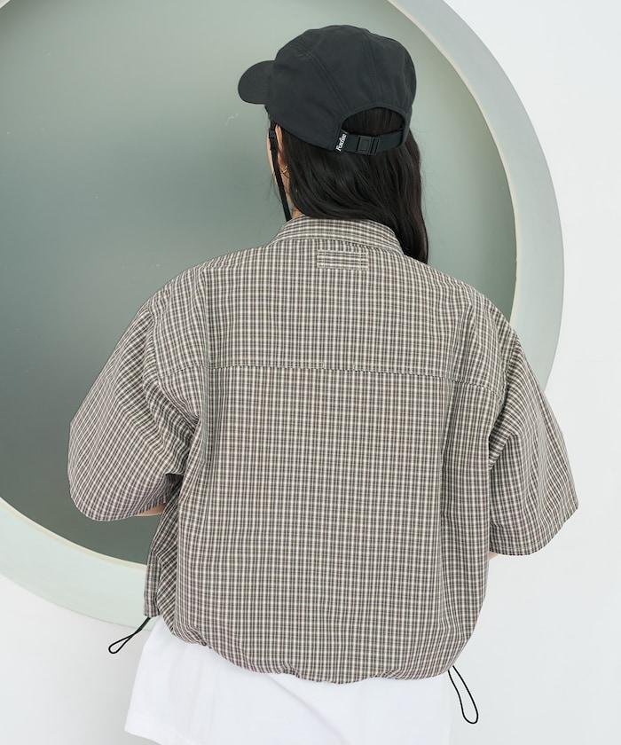 漁夫口袋 設計 短袖襯衫