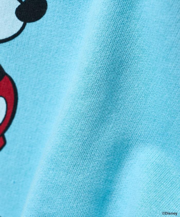 MICKEY MOUSE（米老鼠） 仿舊印花衛衣