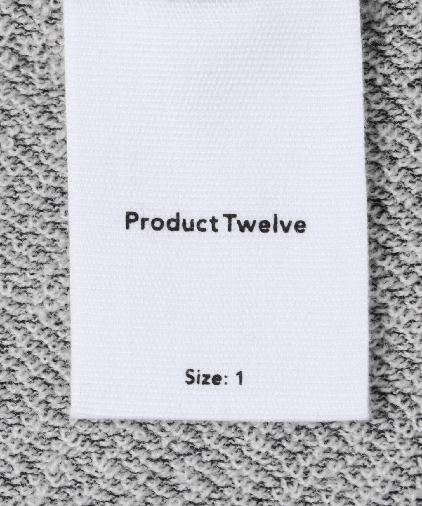 Product Twelve MELINO WOOL ZIP UP 派克大衣
