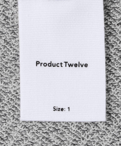 Product Twelve MELINO WOOL ZIP UP 派克大衣