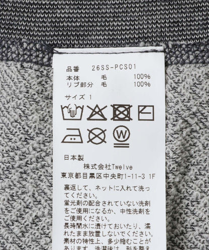 Product Twelve MELINO WOOL ZIP UP 派克大衣
