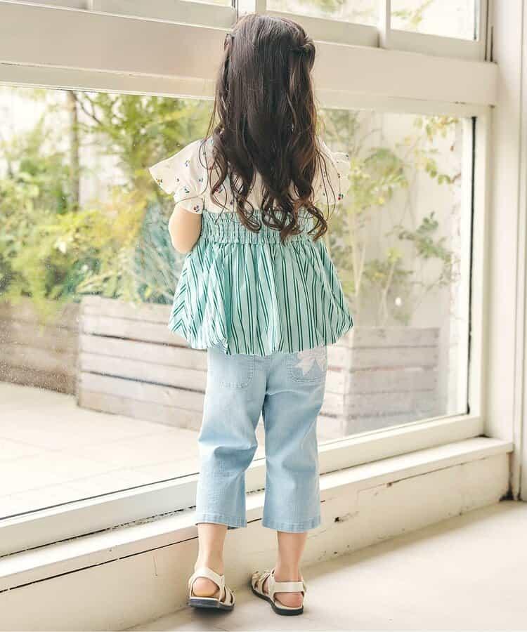 泡泡廓形抹胸上衣