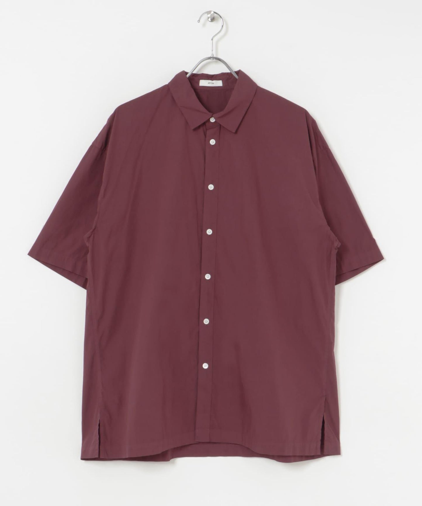ATON COTTON LAWN OS SHORT-SLEEVE SHIRTS 短袖襯衫