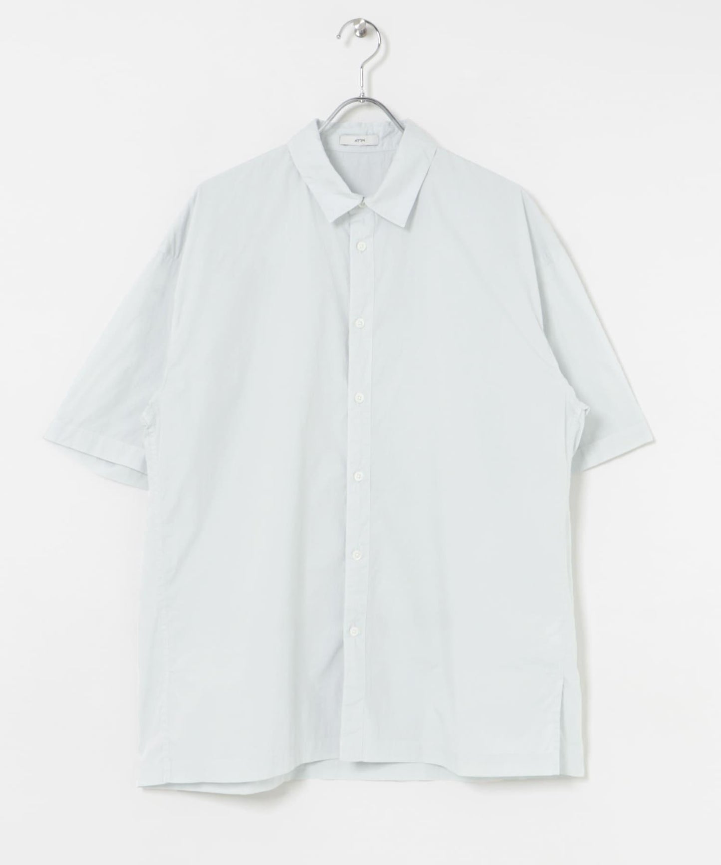 ATON COTTON LAWN OS SHORT-SLEEVE SHIRTS 短袖襯衫