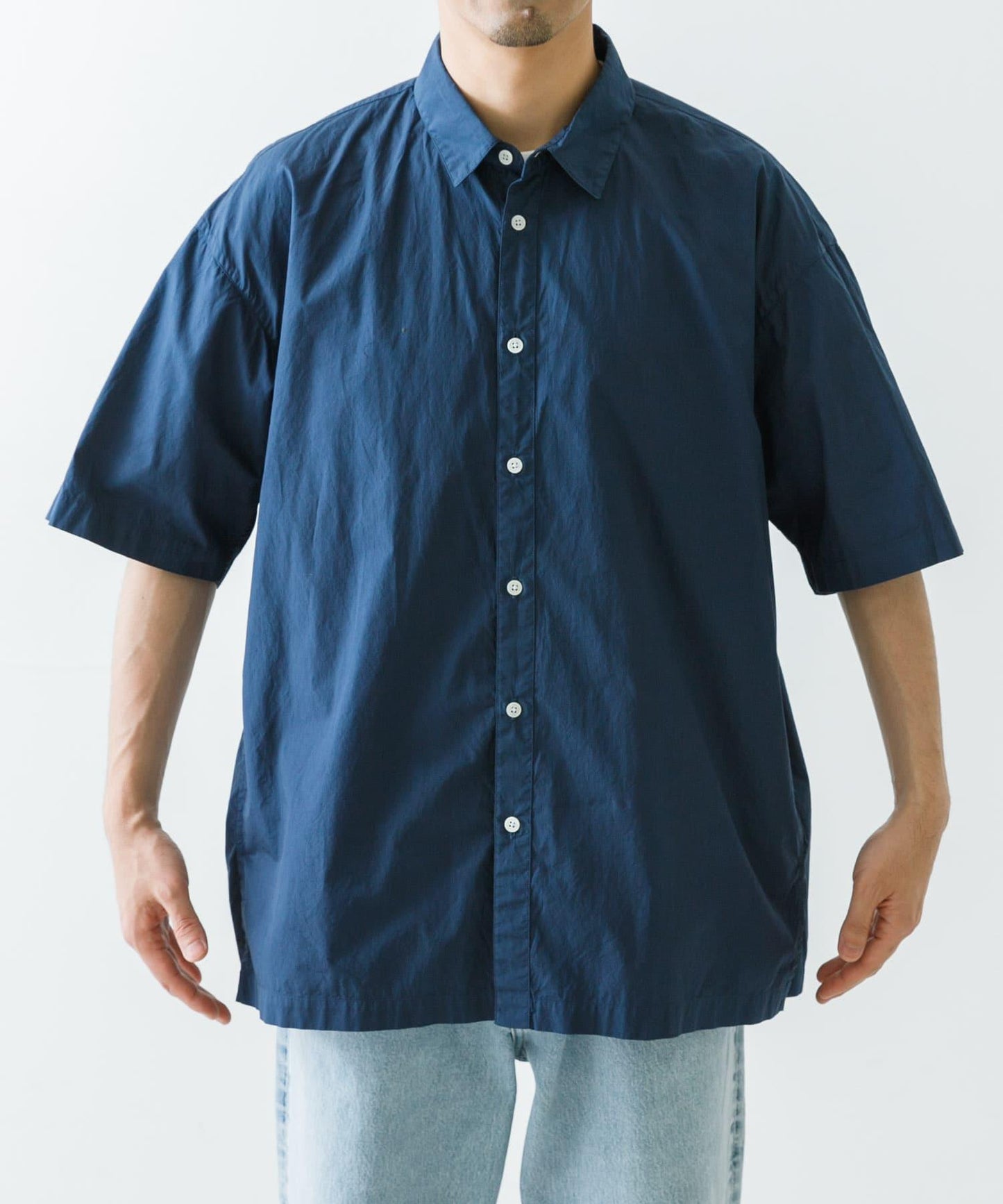 ATON COTTON LAWN OS SHORT-SLEEVE SHIRTS 短袖襯衫