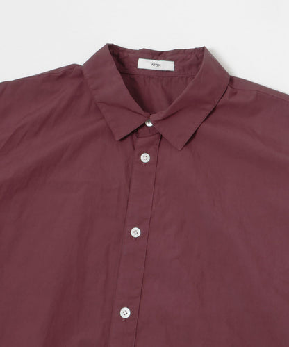 ATON COTTON LAWN OS SHORT-SLEEVE SHIRTS 短袖襯衫