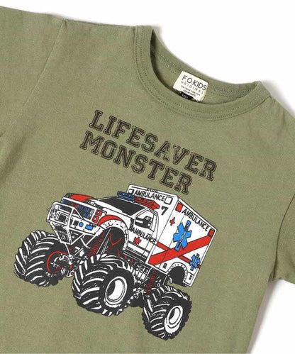 MONSTER CAR T恤