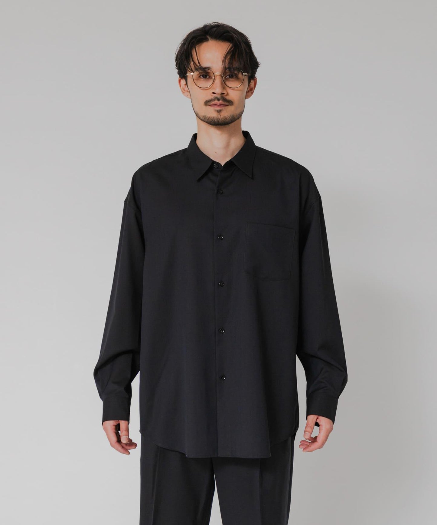WASHABLE WOOL OVER SHIRTS 外套襯衫