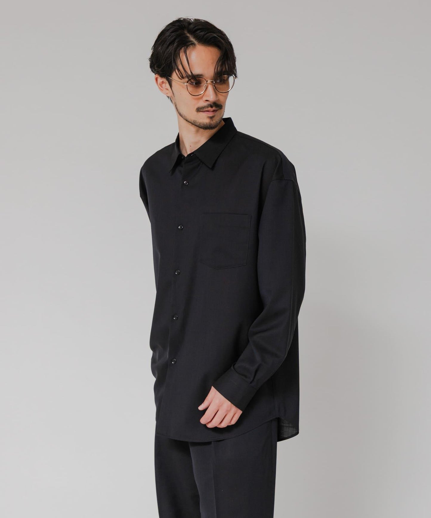 WASHABLE WOOL OVER SHIRTS 外套襯衫