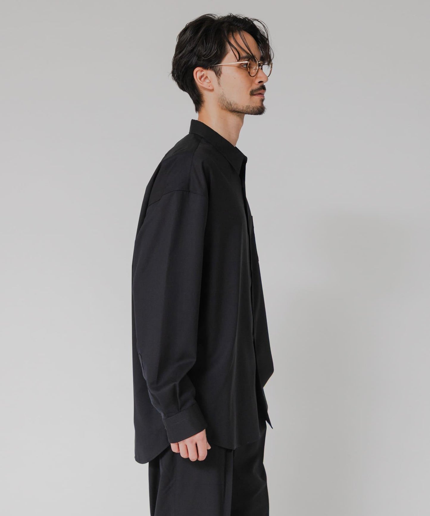WASHABLE WOOL OVER SHIRTS 外套襯衫