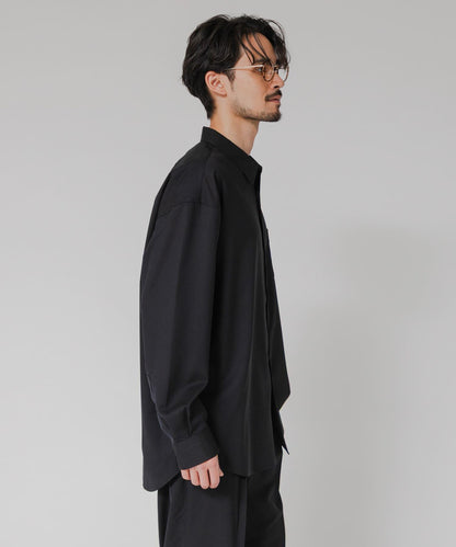 WASHABLE WOOL OVER SHIRTS 外套襯衫