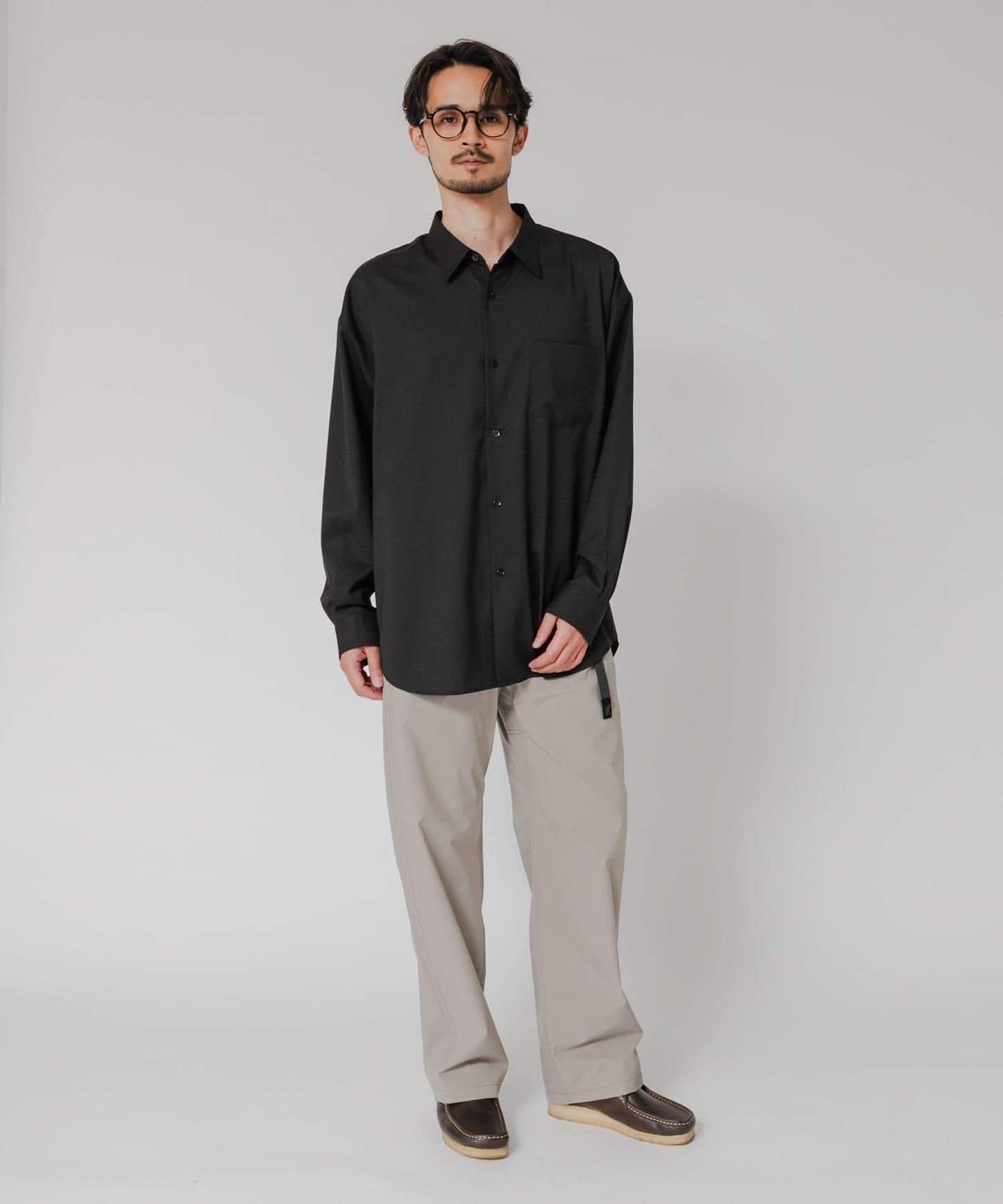 WASHABLE WOOL OVER SHIRTS 外套襯衫