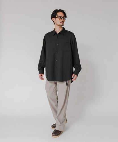 WASHABLE WOOL OVER SHIRTS 外套襯衫