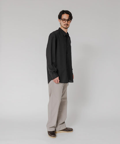 WASHABLE WOOL OVER SHIRTS 外套襯衫