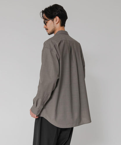 WASHABLE WOOL OVER SHIRTS 外套襯衫