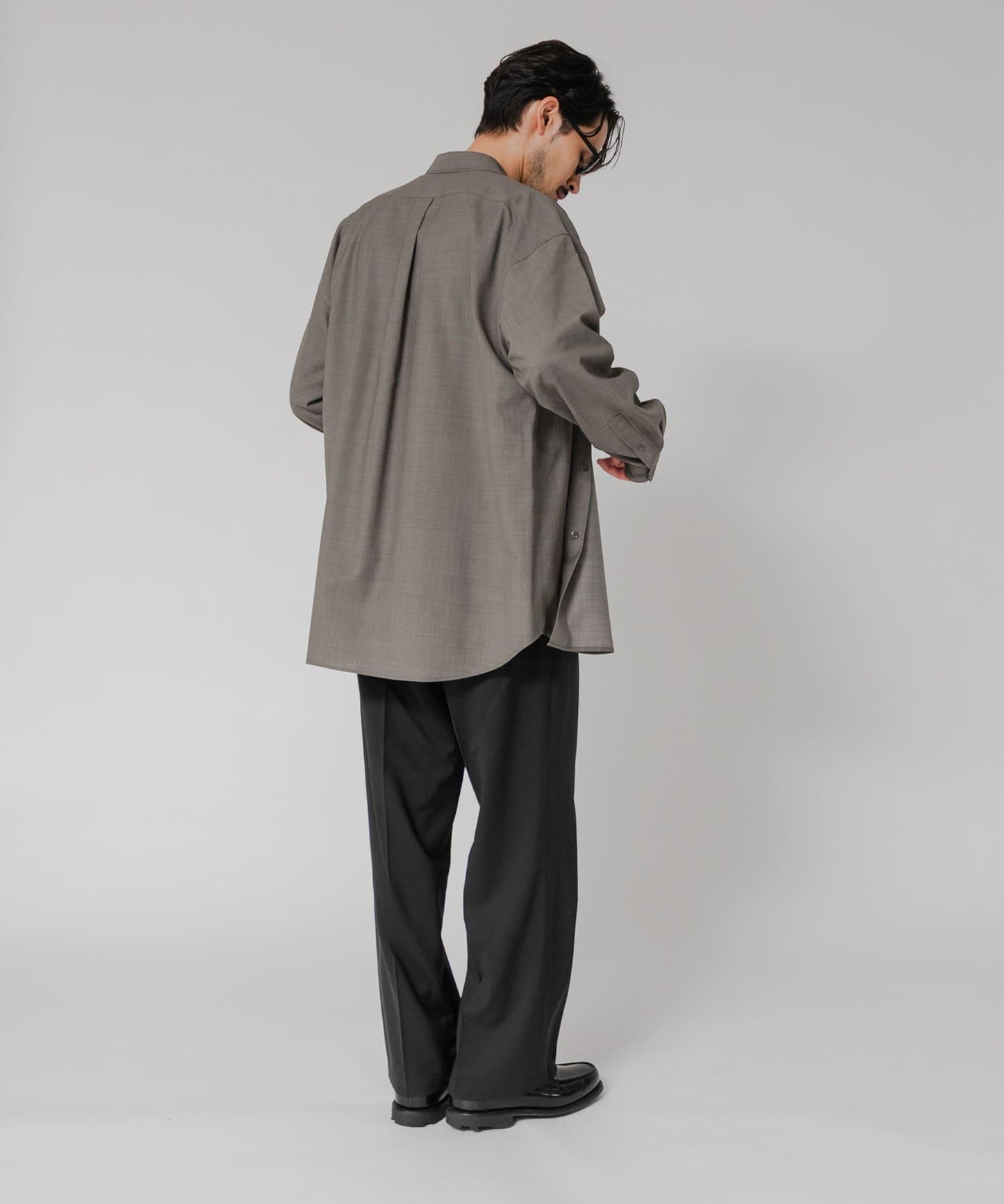 WASHABLE WOOL OVER SHIRTS 外套襯衫