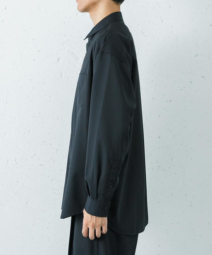 WASHABLE WOOL OVER SHIRTS 外套襯衫