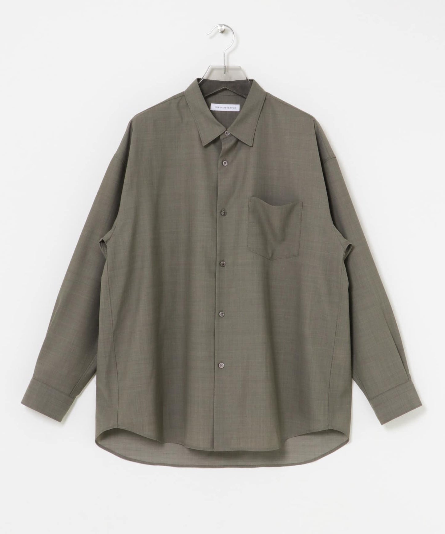 WASHABLE WOOL OVER SHIRTS 外套襯衫