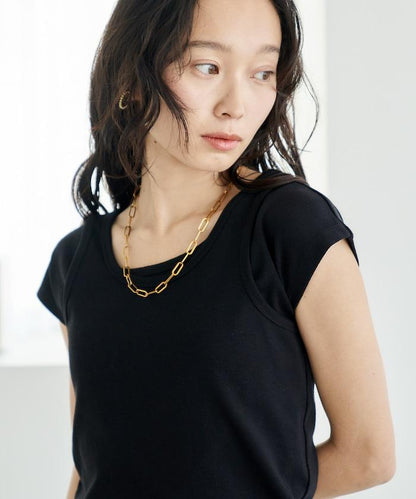 多穿法 棉莫代爾 蓋袖設計 背心套裝